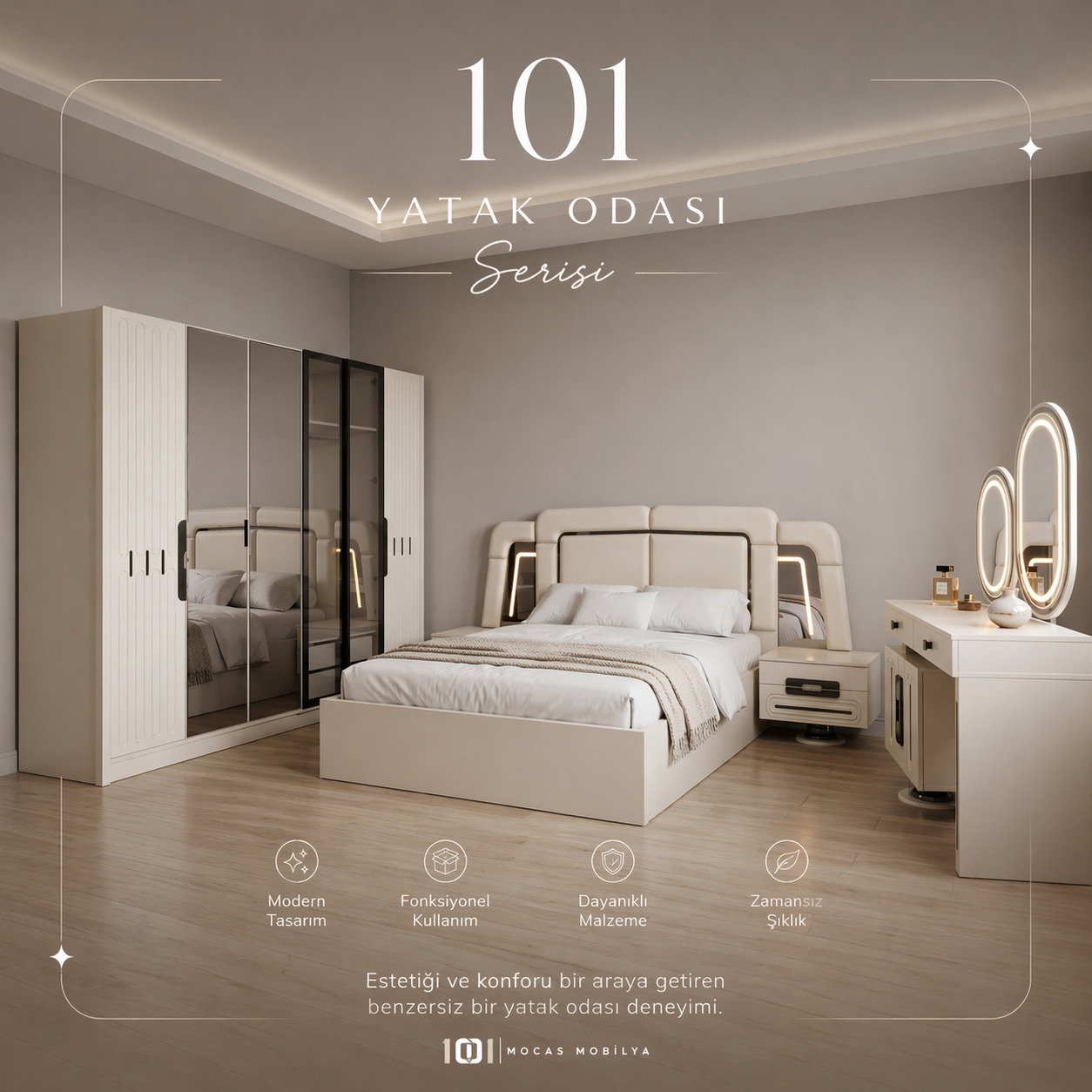 101 Yatak Odası - Tanıtım Görünüm